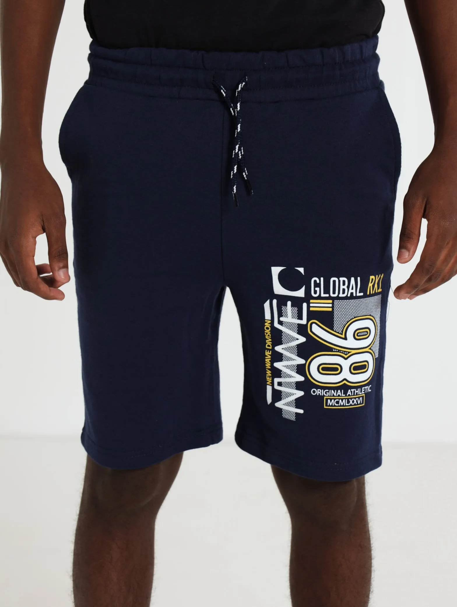 86 Printed Short - Navy