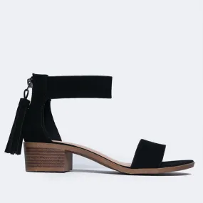 Ankle Strap Block Heel Sandal