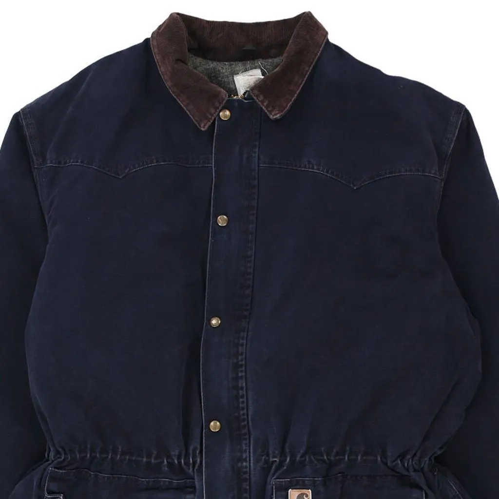 Carhartt Jacket - 2XL Navy Cotton