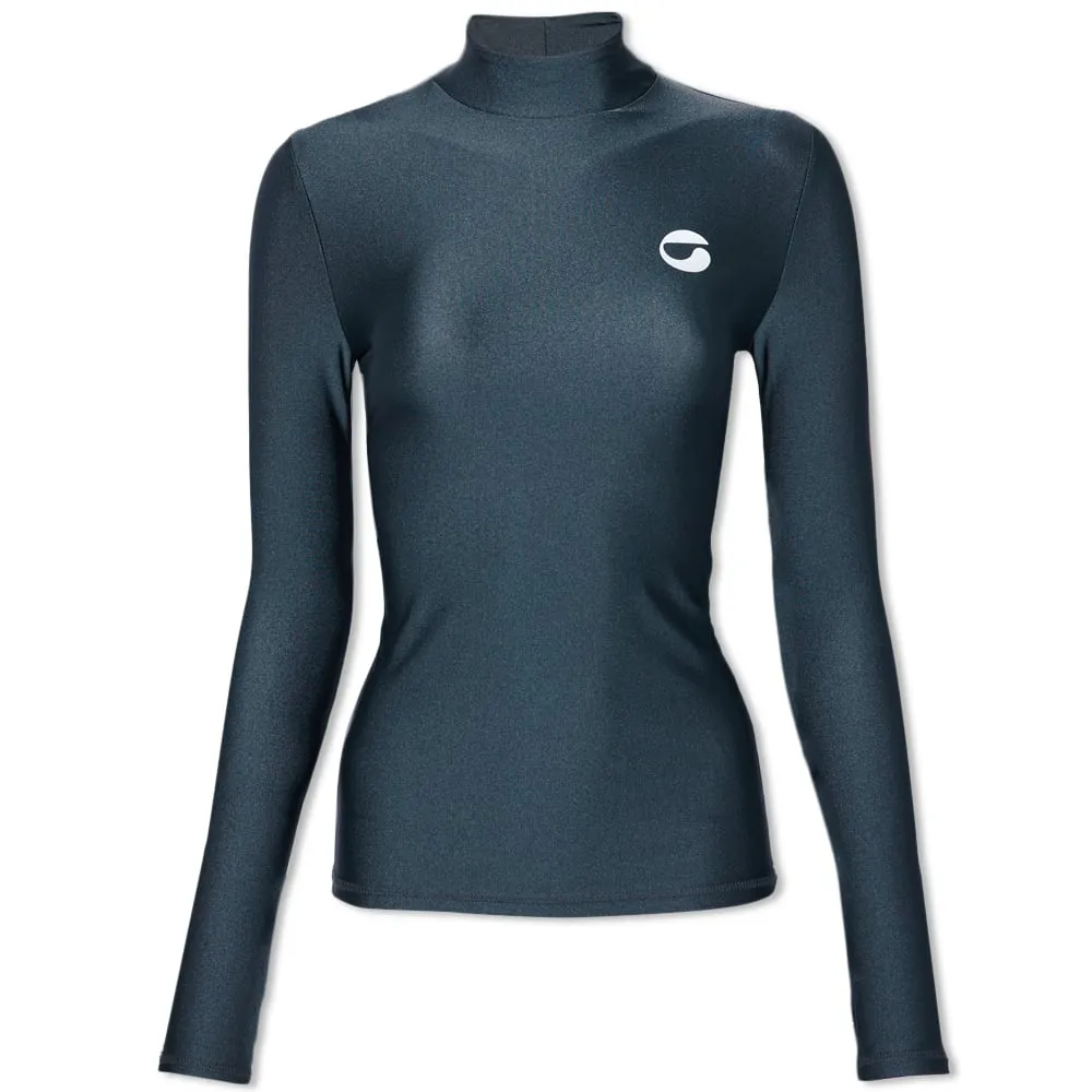 Coperni Tight High Neck TopAnthracite