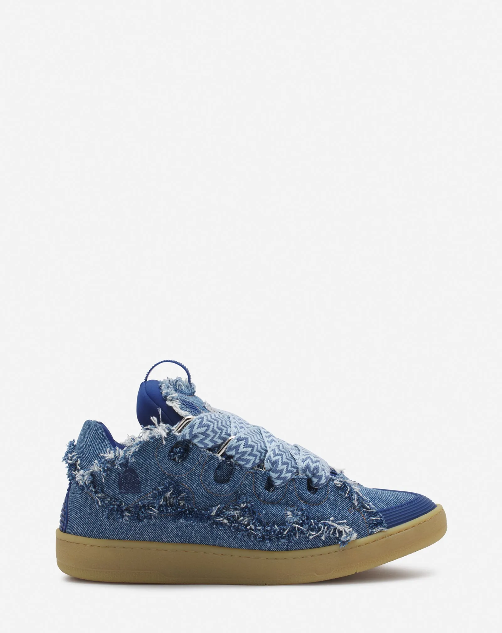 CURB SNEAKERS IN DENIM
