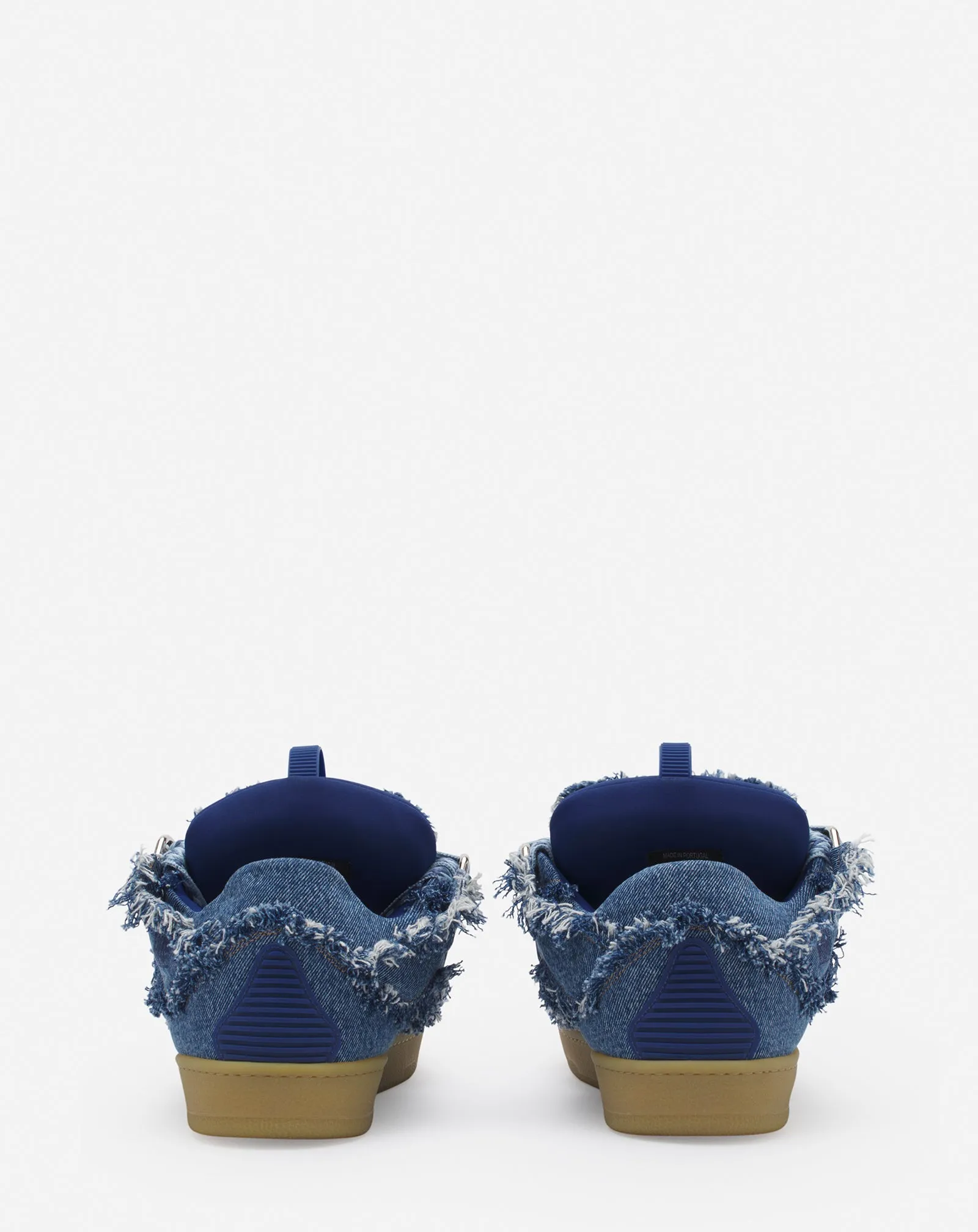 CURB SNEAKERS IN DENIM