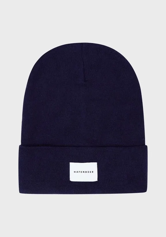 Hafendieb Beanie Slicht Navy
