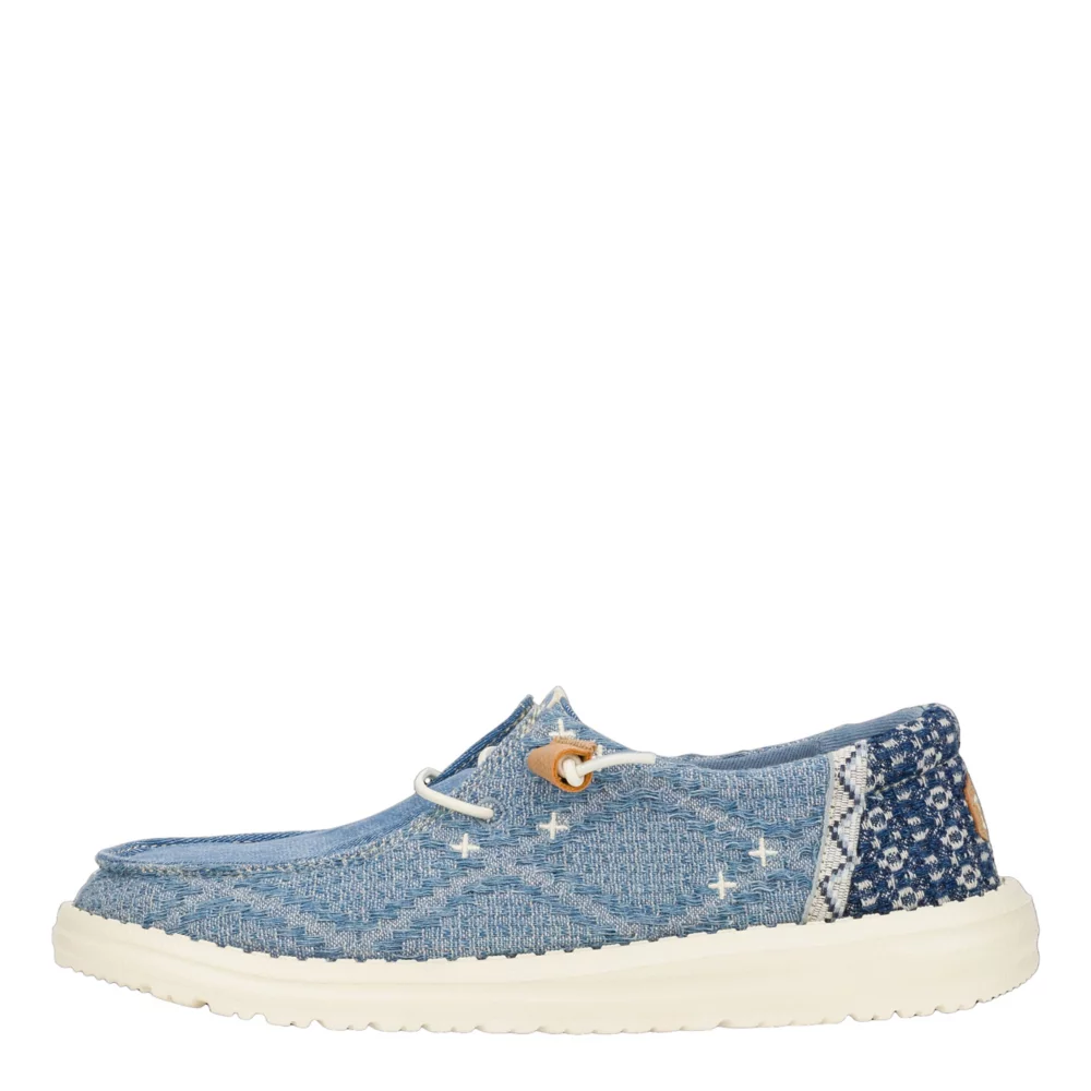 HEYDUDE  WOMENS WENDY BOHO SLIP ON SNEAKER