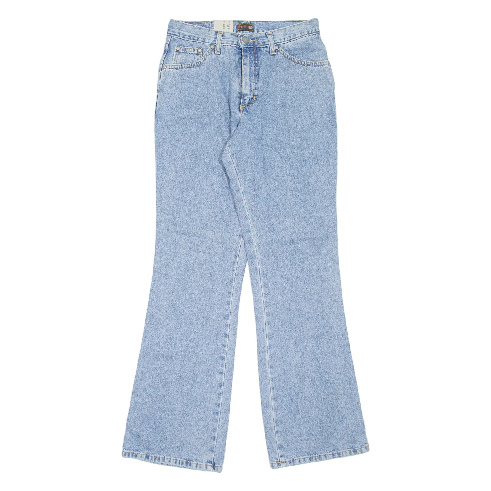 H.I.S Womens Jeans Blue Regular Bootcut W28 L31