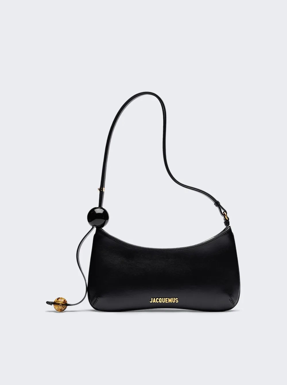 Jacquemus   Le Bisou Perle Shoulder Bag Black 