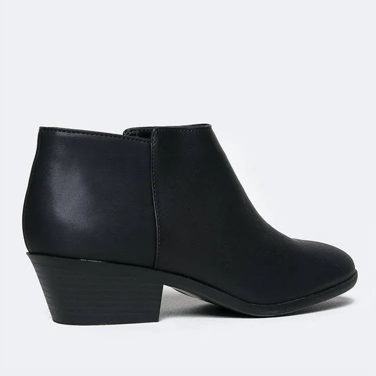 Low Ankle Western Bootie