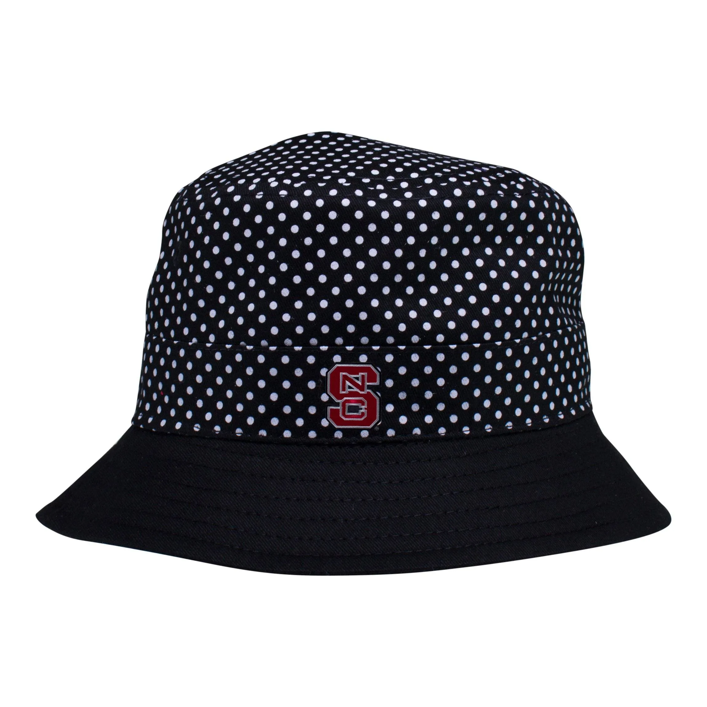 NC State Pin Dot Bucket Hat