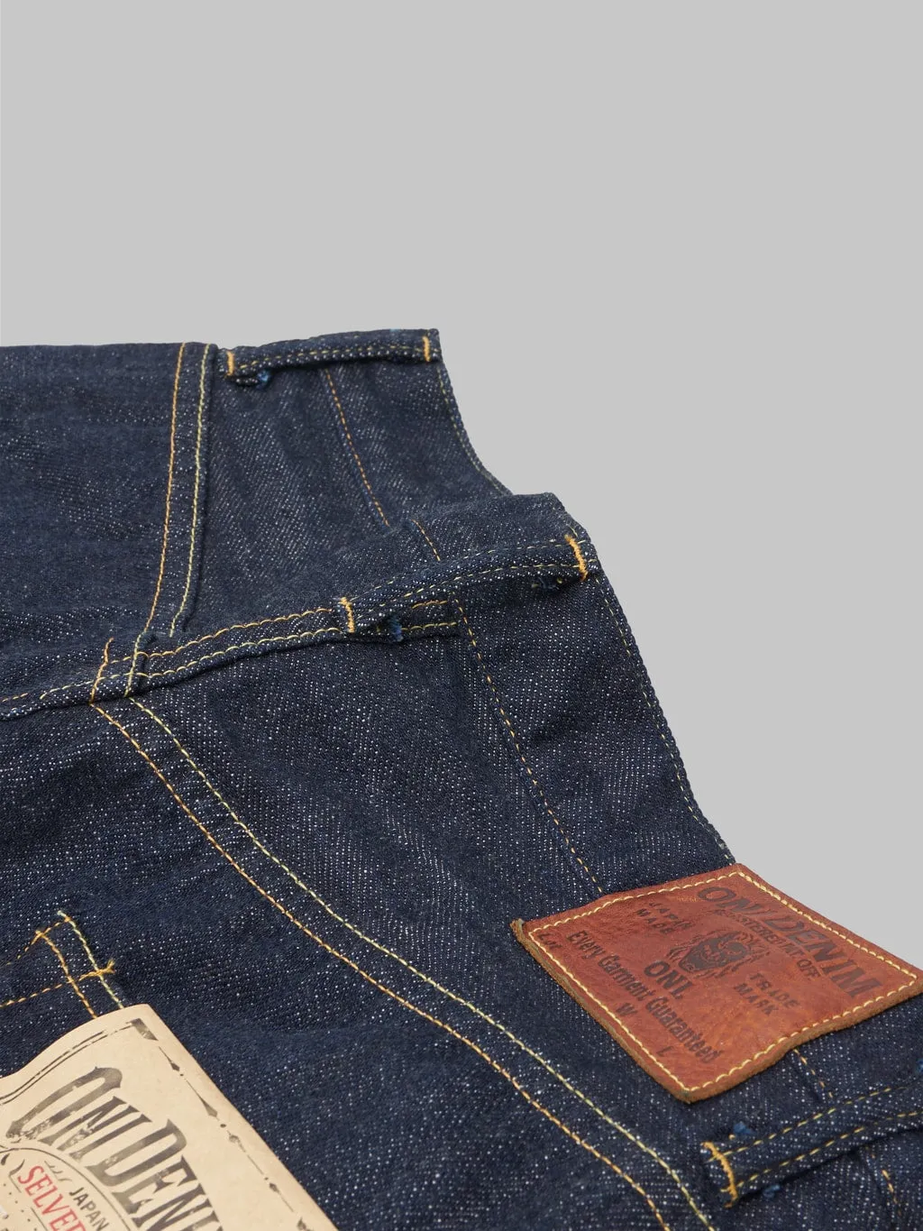 ONI Denim 022-KI Kiraku 12oz Relax Straight Jeans