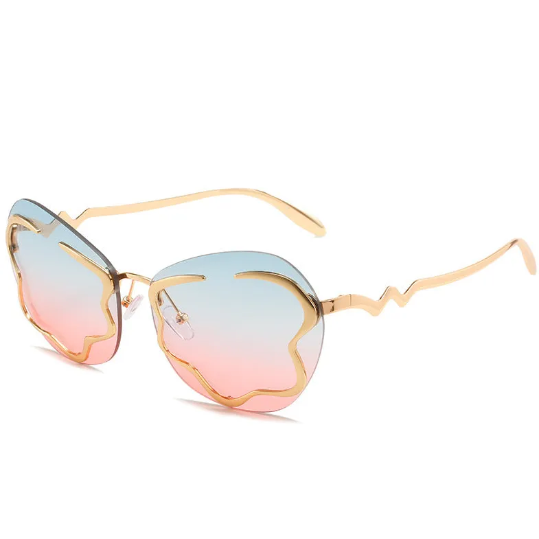 Personality Frameless Sunglasses