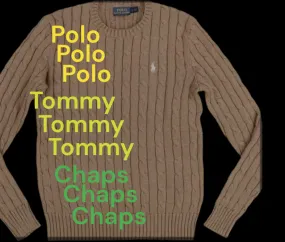 Ralph Lauren Tommy chaps 35 pecies