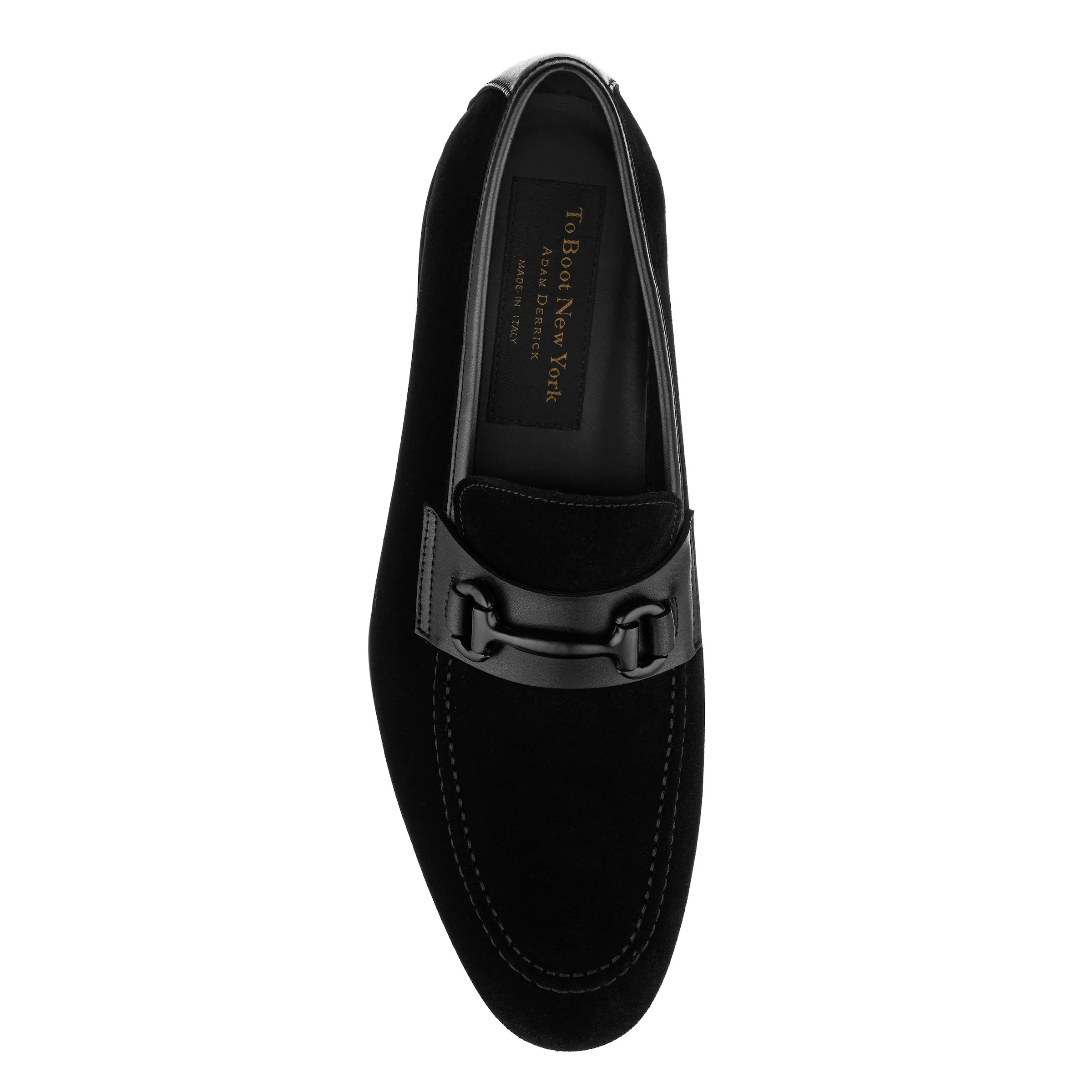Stanley Black Suede Bit Loafer