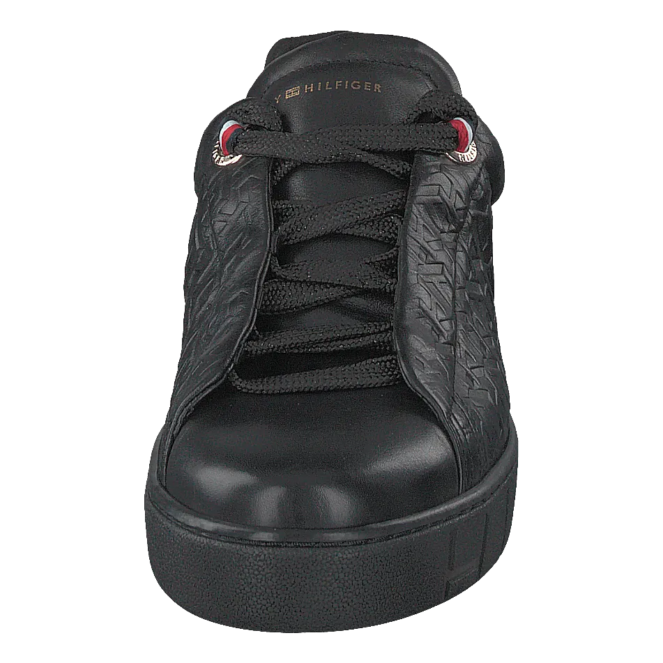 Tommy Hilfiger shoes Tommy Monogram Dressy Sneaker Black