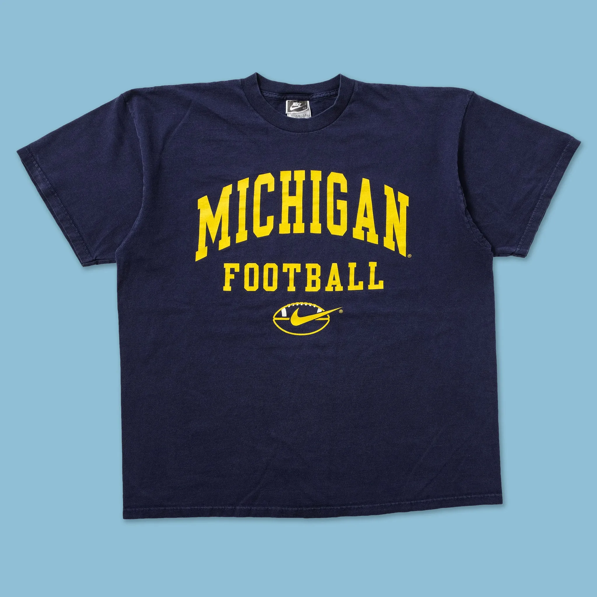Vintage Nike Michigan Football T-Shirt Large