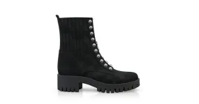 Zip-On Ankle Boots 3857